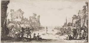 Umučení svatého Šebestiána od Jacques Callot