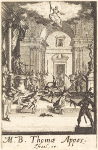 Umučení svatého Tomáše od Jacques Callot