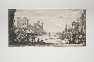 Umučení svatého Šebestiána od Jacques Callot
