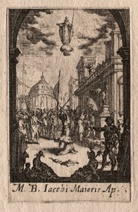 Umučení apoštolů: Svatý Jakub Větší od Jacques Callot