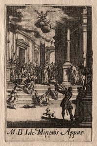 Umučení apoštolů: Svatý Jakub Menší od Jacques Callot