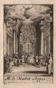 Umučení apoštolů: Sv. Matyáš od Jacques Callot
