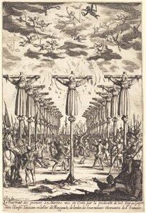 Mučedníci z Japonska od Jacques Callot