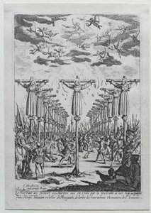 Mučedníci z Japonska od Jacques Callot