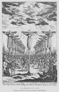 Mučedníci z Japonska od Jacques Callot