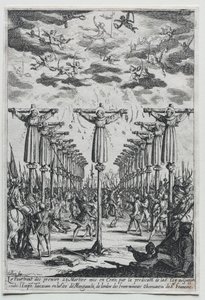 Mučedníci Japonska, 17. století. od Jacques Callot