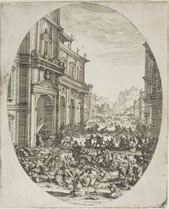 Masakr nevinných (druhá deska) od Jacques Callot