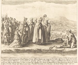 Zázrak Saint Mansuy od Jacques Callot