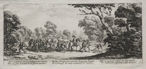 The Miseries of War: Arrest of Malefactors, 1633. od Jacques Callot