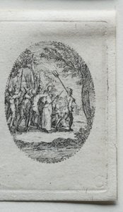 Tajemství umučení: Kristus zajatý od Jacques Callot