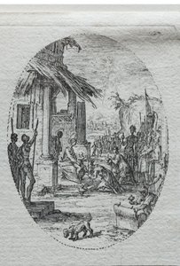 Záhady vášně: Klanění králů. od Jacques Callot
