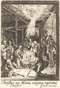 Narození Páně od Jacques Callot