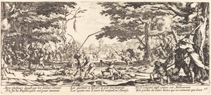 Rolníci se pomstí, c. 1633. od Jacques Callot