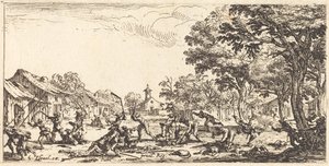Rolnická pomsta od Jacques Callot