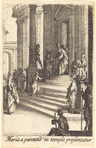 Představení Panny Marie od Jacques Callot