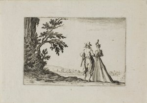 Promenáda, od The Caprices od Jacques Callot