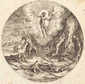 Vzkříšení od Jacques Callot