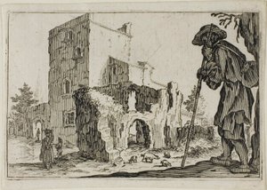 The Shepherd and the Ruins, z The Caprices od Jacques Callot