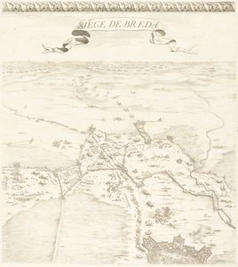 Obležení Bredy [deska 2 ze 6] od Jacques Callot