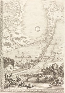Obležení Bredy [deska 4 ze 6], 16271628. od Jacques Callot
