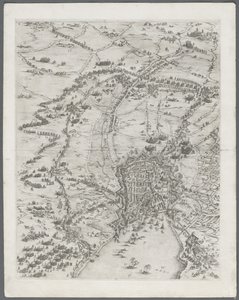 Obléhání La Rochelle: Tabulka 6 od Jacques Callot
