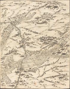 Obležení La Rochelle [deska 7 z 16; sada obsahuje 1952.8.97-112] od Jacques Callot