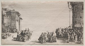 Trh s otroky od Jacques Callot