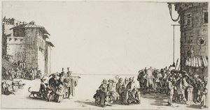 Trh s otroky od Jacques Callot