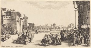 Trh s otroky od Jacques Callot