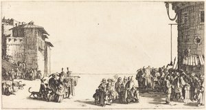 Trh s otroky, 1620. od Jacques Callot