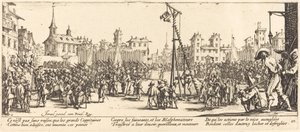 Strappado od Jacques Callot