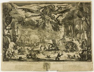 Pokušení svatého Antonína od Jacques Callot