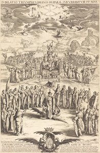 Triumf Panny od Jacques Callot