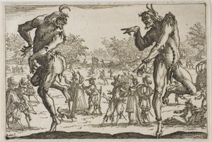 Dva Pantaloony od Jacques Callot