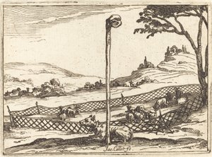 Bdělé oko od Jacques Callot