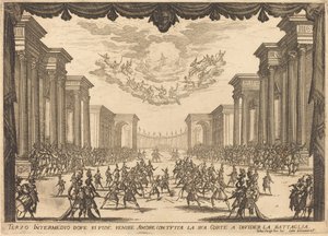Třetí intermezzo, 1617. od Jacques Callot