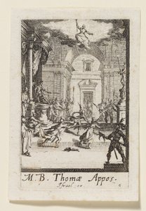 Apoštol Tomáš (Thomas Appos.) od Jacques Callot