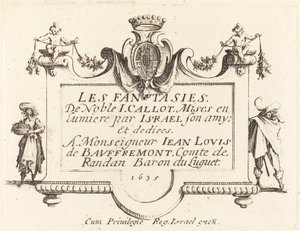 Titulní strana pro "Fantasy" od Jacques Callot