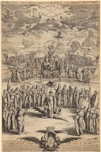 Triumf Panny Marie od Jacques Callot