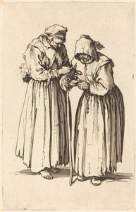 Dvě žebráky, c. 1622. od Jacques Callot