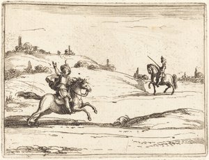 Dva rytíři od Jacques Callot