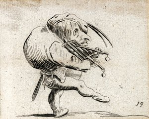 Varie Figure Gobbi ... (rytina) od Jacques Callot