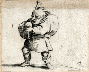 Varie Figure Gobbi ... (rytina) od Jacques Callot