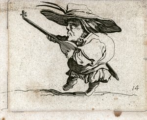 Varie Figure Gobbi ... (rytina) od Jacques Callot