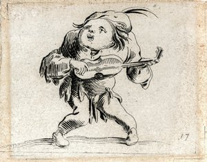 Varie Figure Gobbi ... (rytina) od Jacques Callot