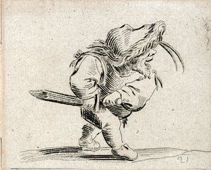 Varie Figure Gobbi ... (rytina) od Jacques Callot