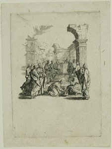 Mytí nohou z knihy Malá vášeň od Jacques Callot