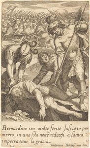 Bernardino od Jacques Callot after Antonio Tempesta