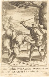 Marco Cambini od Jacques Callot after Donato Mascagni