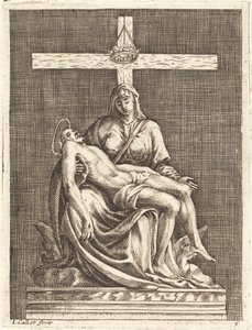 Soucit od Jacques Callot after Michelangelo